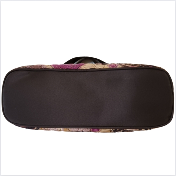 🎁 NWOT Donna Sharp Quilted Satchel. Gorgeous Autumn Colors! Very Roomy! - Picture 4 of 14